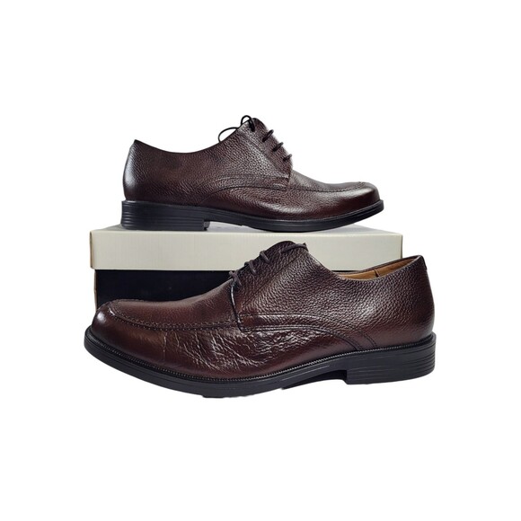 4283 Brown Lace Up Dress Shoes Men\'s 13 D
